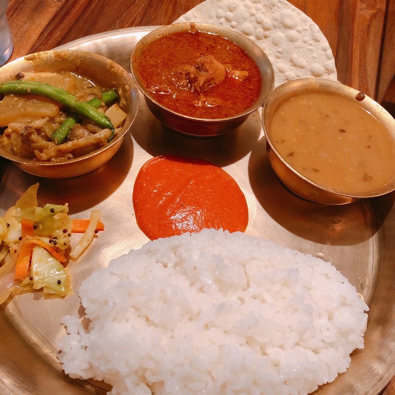 ダルバートチキン(ネパリコ)