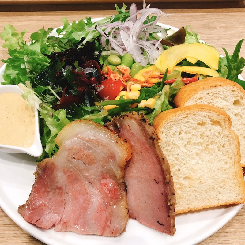 ランチサラダフルセット(CAFE AND DELI PLATINUM VEGE シャポー船橋店)