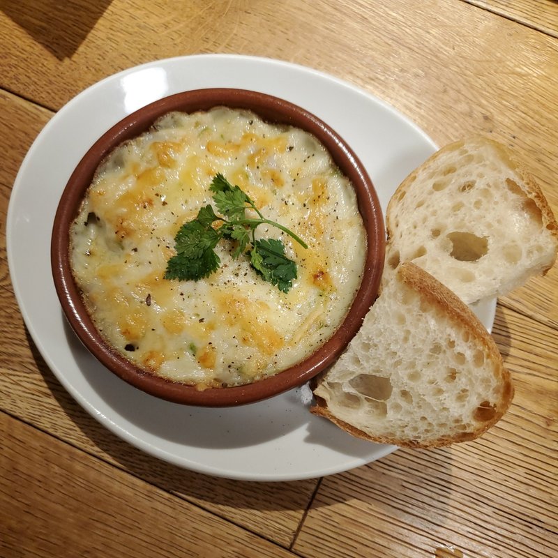 ズワイガニと里芋のグラタン(グータン goût-temps)