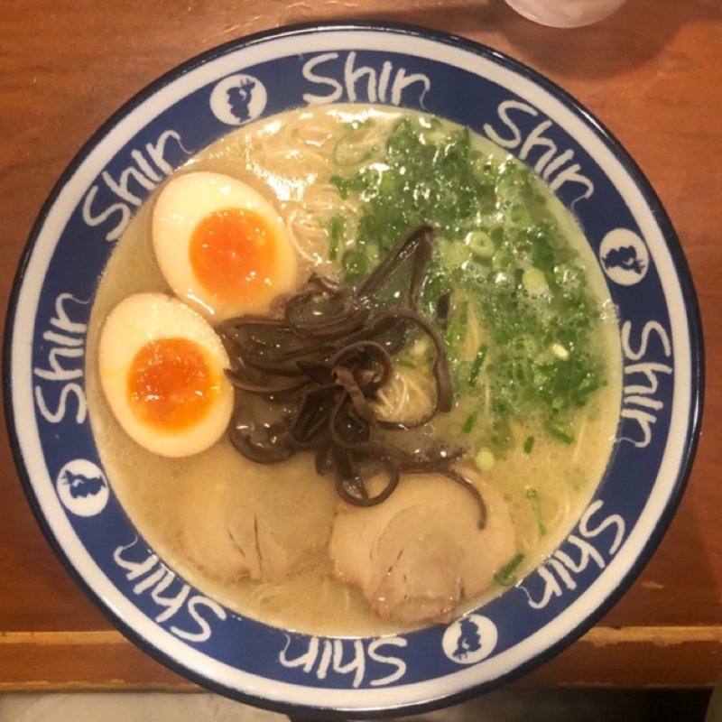 煮卵ラーメン(ShinShin 博多デイトス店)