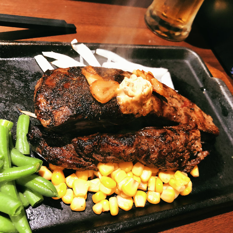 サーロイン300g(いきなりステーキ 法善寺店)