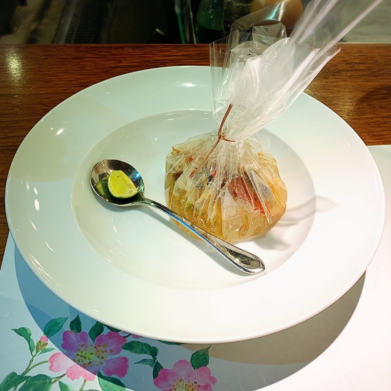 洋風土瓶蒸し(八丁堀黒きん )