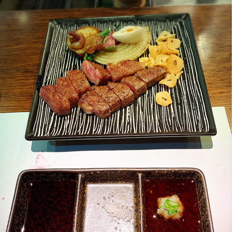 特選黒毛和牛サーロインステーキ(八丁堀黒きん )