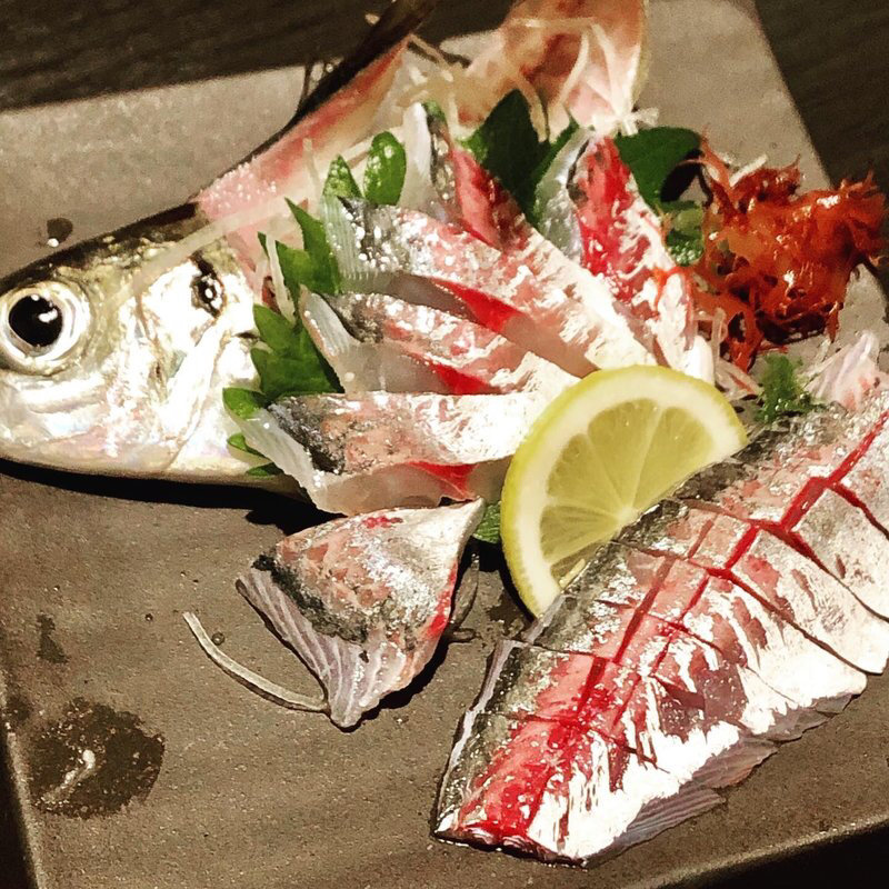 あじの活造り(ささいずみ )