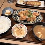 若鶏のみぞれ和え定食(土鍋炊ごはん なかよし 渋谷ストリーム店)