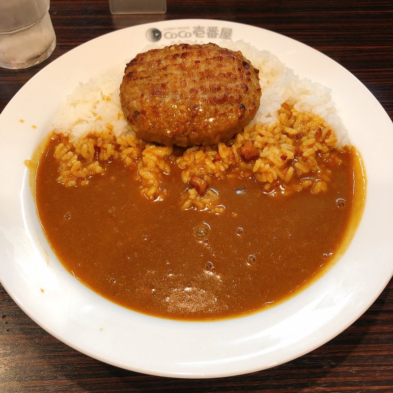 チーズハンバーグカレー(CoCo壱番屋 御徒町春日通り店)