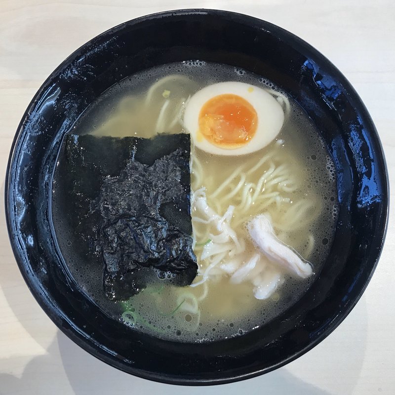 旨だし鶏塩ラーメン(はま寿司 旭川旭町店)