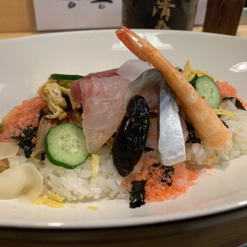 ちらし寿司ランチ(清寿司)