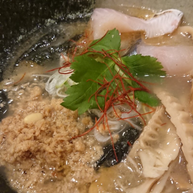 鰆らーめん(一力寿司 鯛らーめん穂と花)