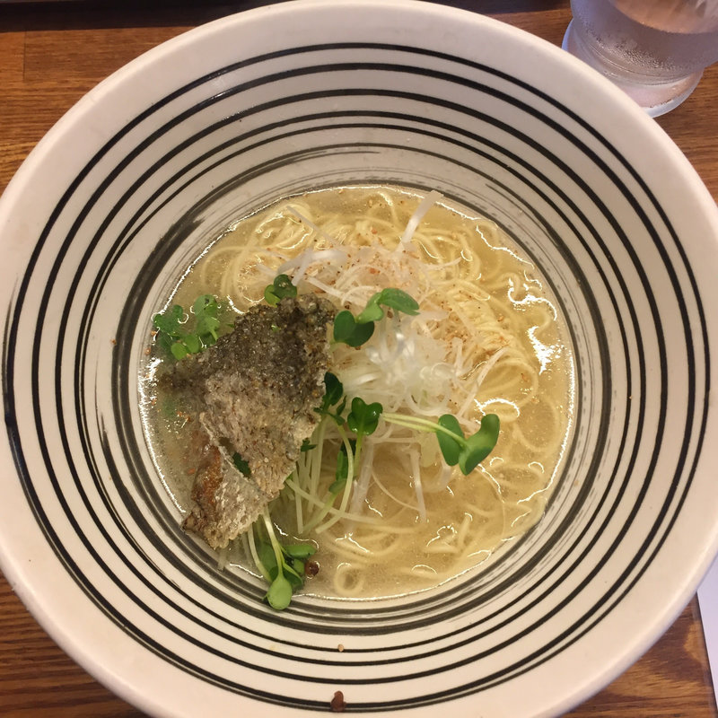 鯛の塩ラーメン(堂の浦)