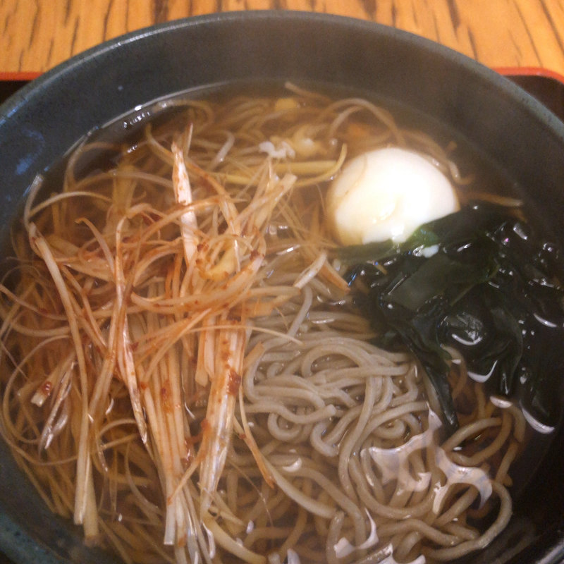 辛ねぎ蕎麦(蕎麦たつ )