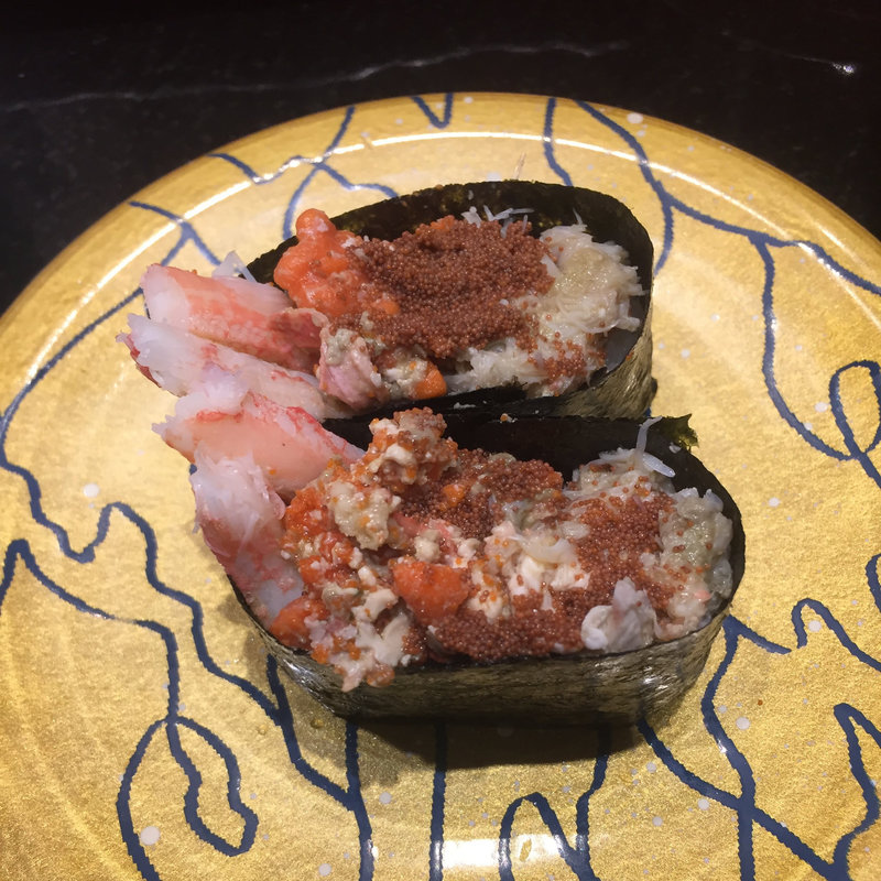 香箱ガニ(廻る富山湾 すし玉 富山駅店 )