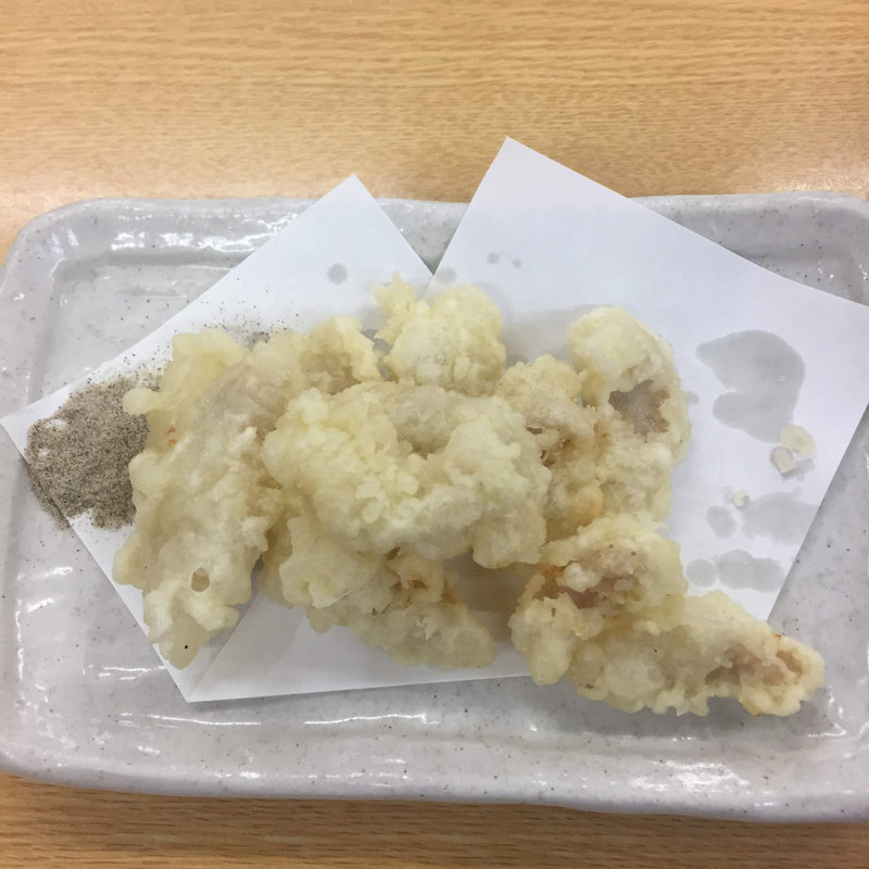 白肉天ぷら(源蔵本店)