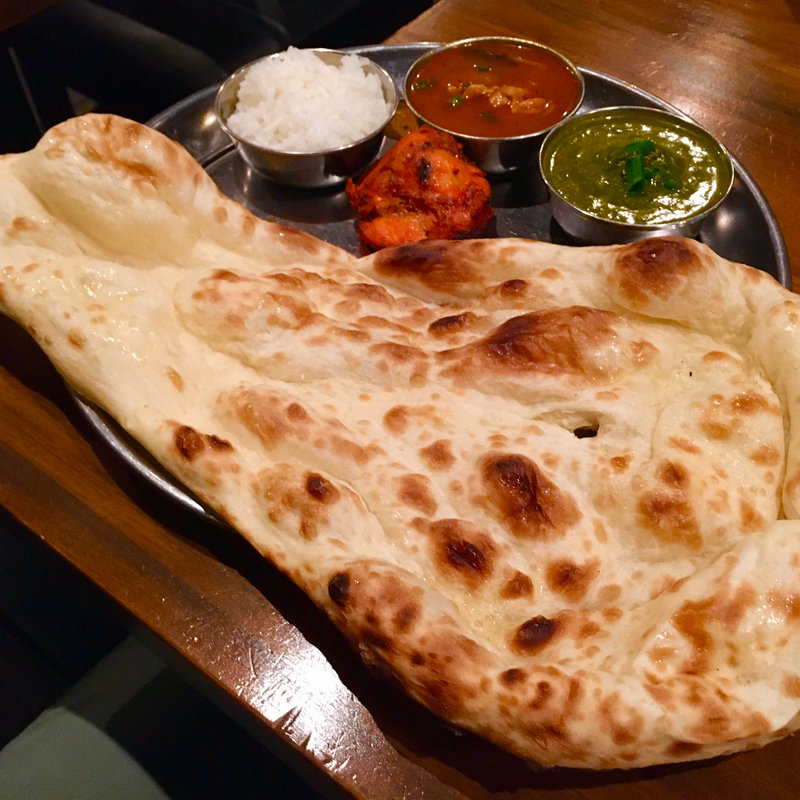 タンドリーチキンセット(あじわい東京 八丁堀店)