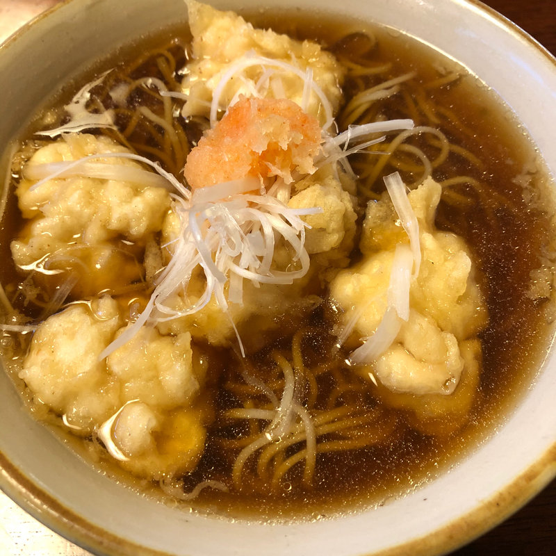 白子そば(虎ノ門 大坂屋 砂場)