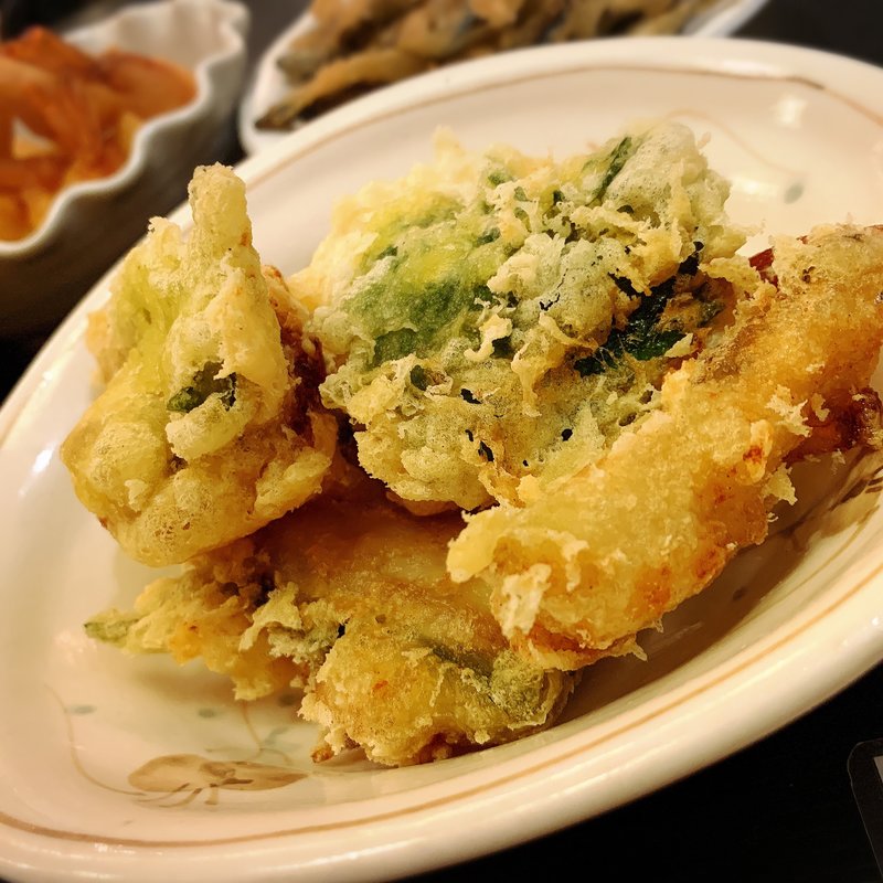 煮穴子のしそ天(居酒屋 華暮家 )