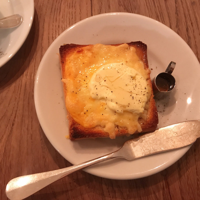 チーズトースト(moon mica takahashi coffee salon)