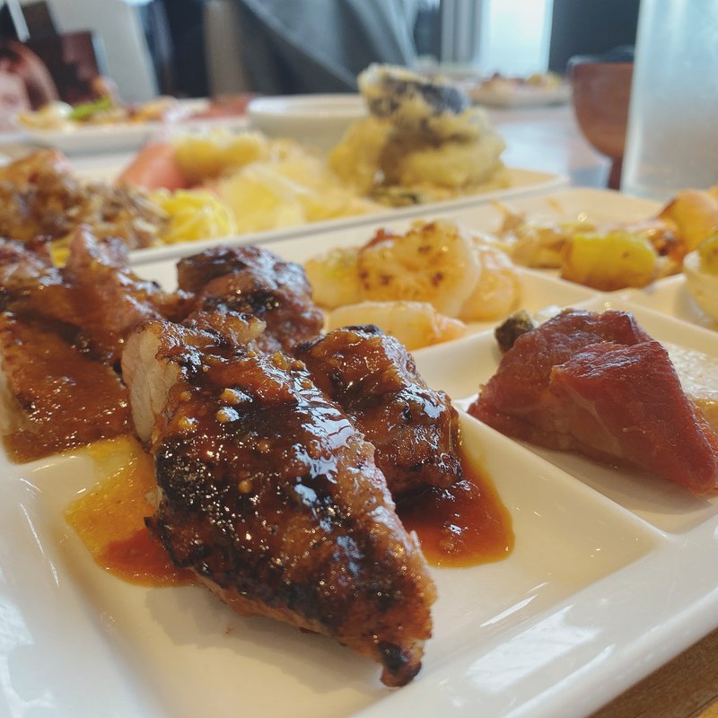 ディナービュッフェ(浅草ビューホテルスカイグリルビュッフェ武蔵)