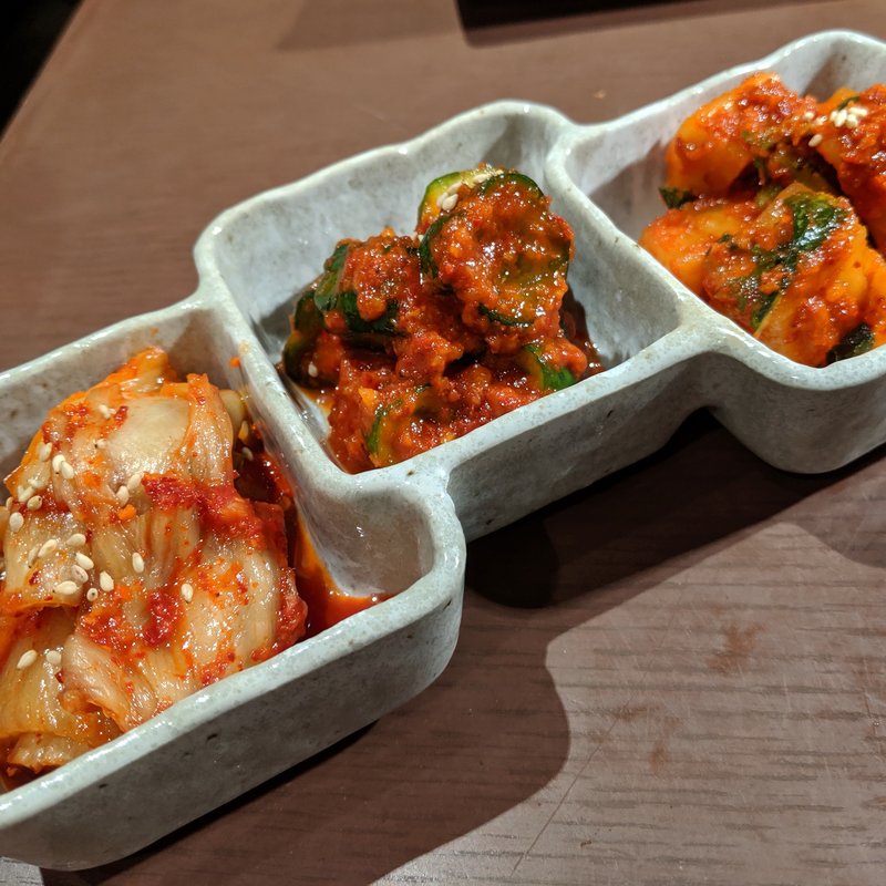 キムチ盛り合わせ(TOKYO焼肉ごぉ 本店)