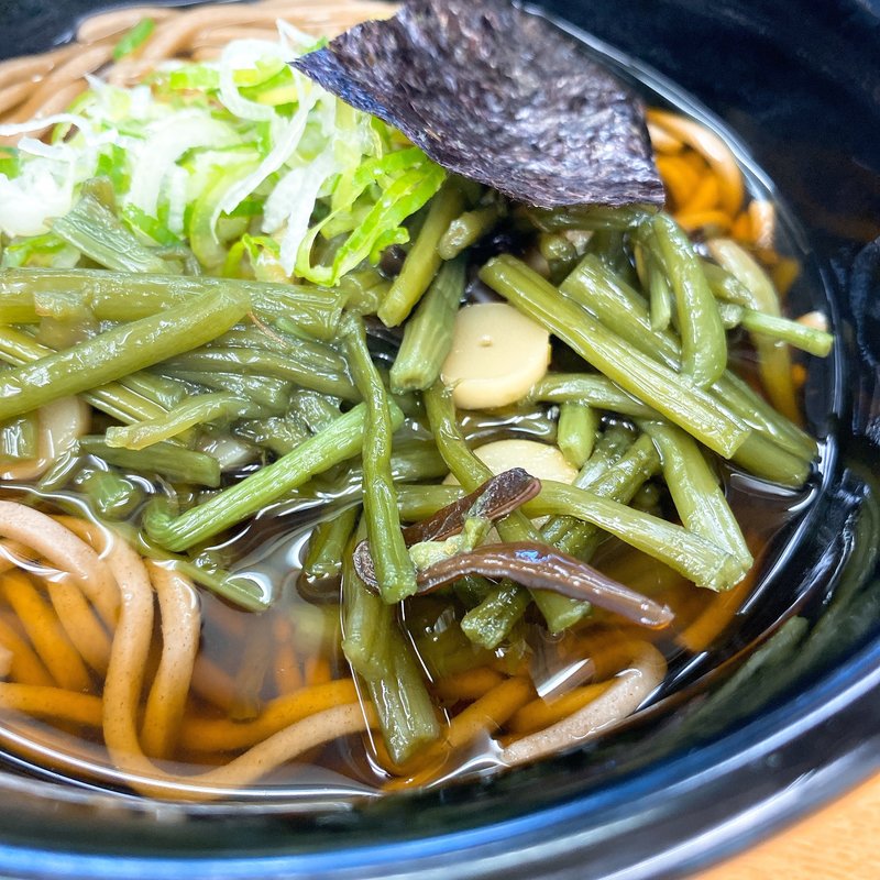 山菜そば(米吾 吾左衛門鮓 )