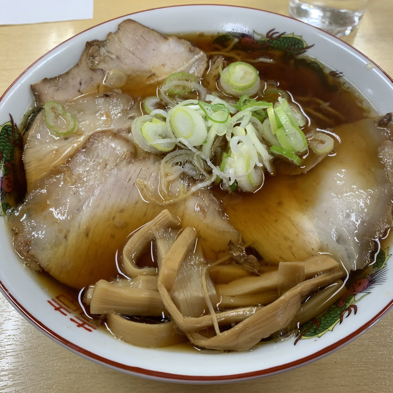 鰯焼干しあ肉チャーシューメン(中玉)(華丸ラーメン)