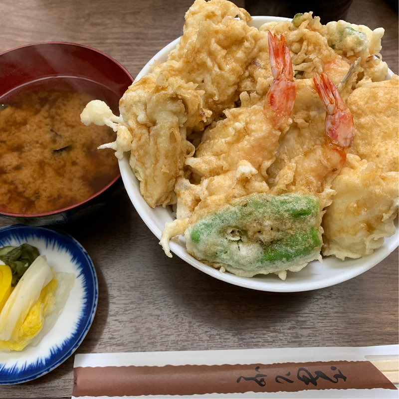 特別天丼(天ぷら 水谷 （みずたに）)