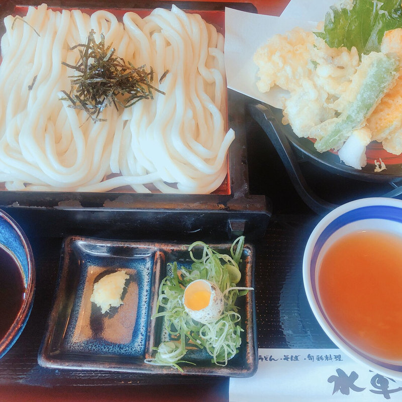 天ざるうどん(水車)