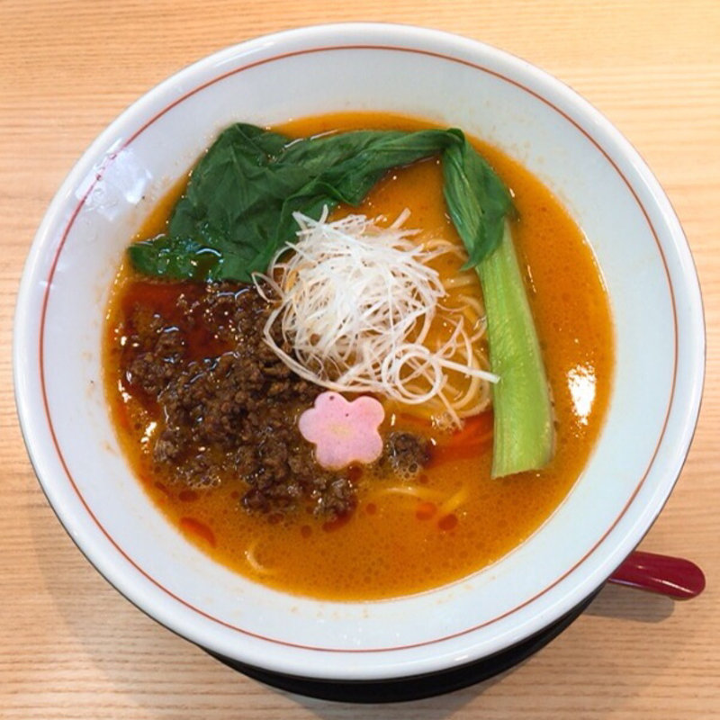 坦々麺(拉麺開花(らーめんかいほう))