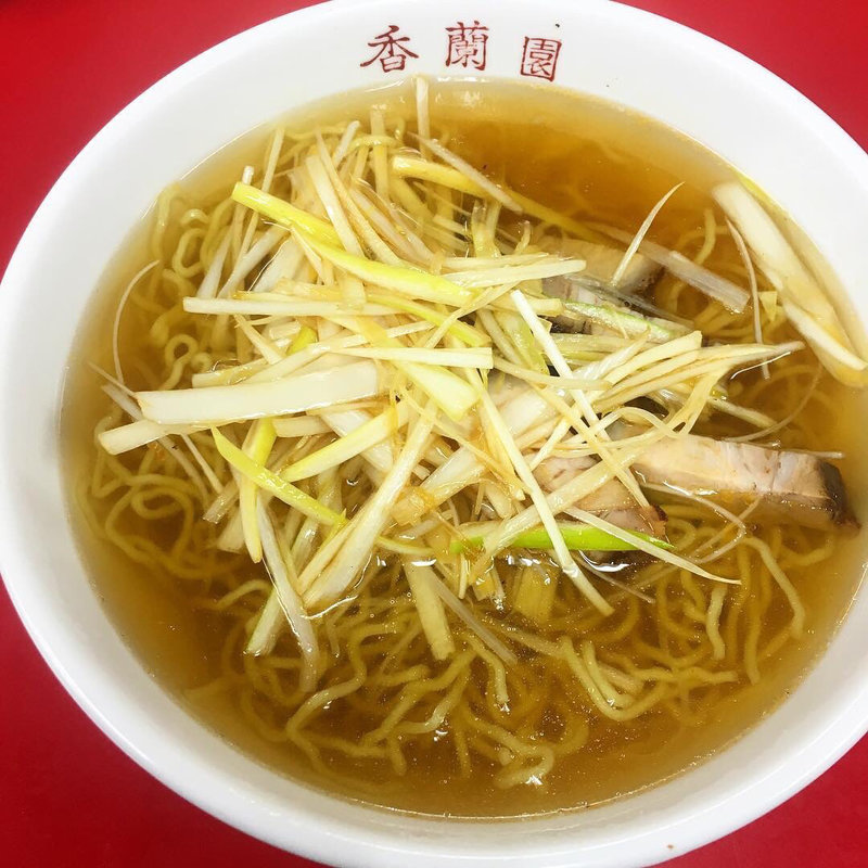 ねぎらーめん(香蘭園)