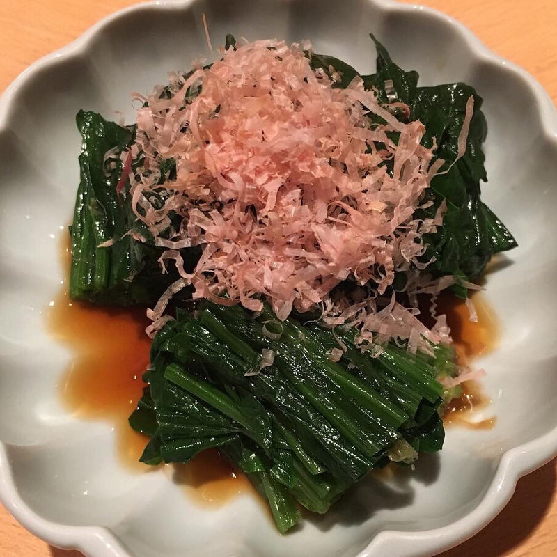 ほうれん草のおひたし(とんぺい )