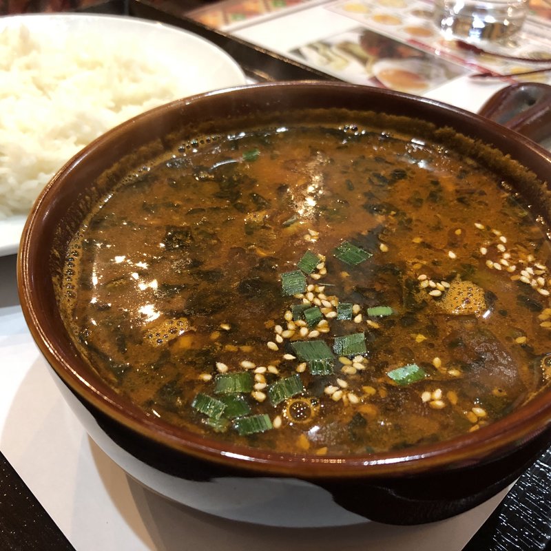 ゴマスープカレー(インド&タイ料理ルチ)