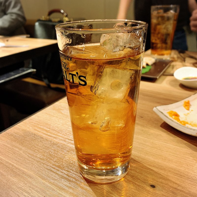 コーン茶ハイ(ホルモンとく 中目黒)