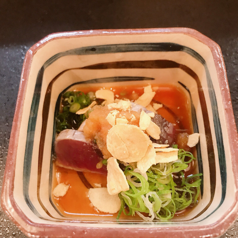 鰹のタタキ(すし岩 （すしいわ）)