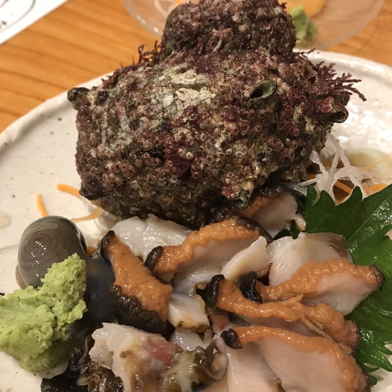 竹岡　サザエ刺し(玉寿司 )