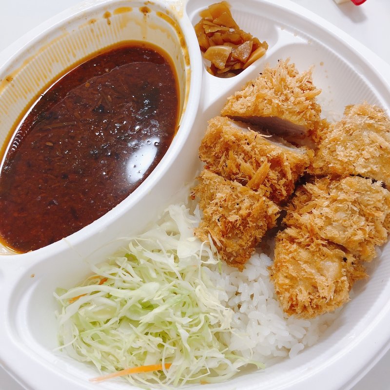 ヒレカツカレー(とんかつ光(あかり) 薬院店)