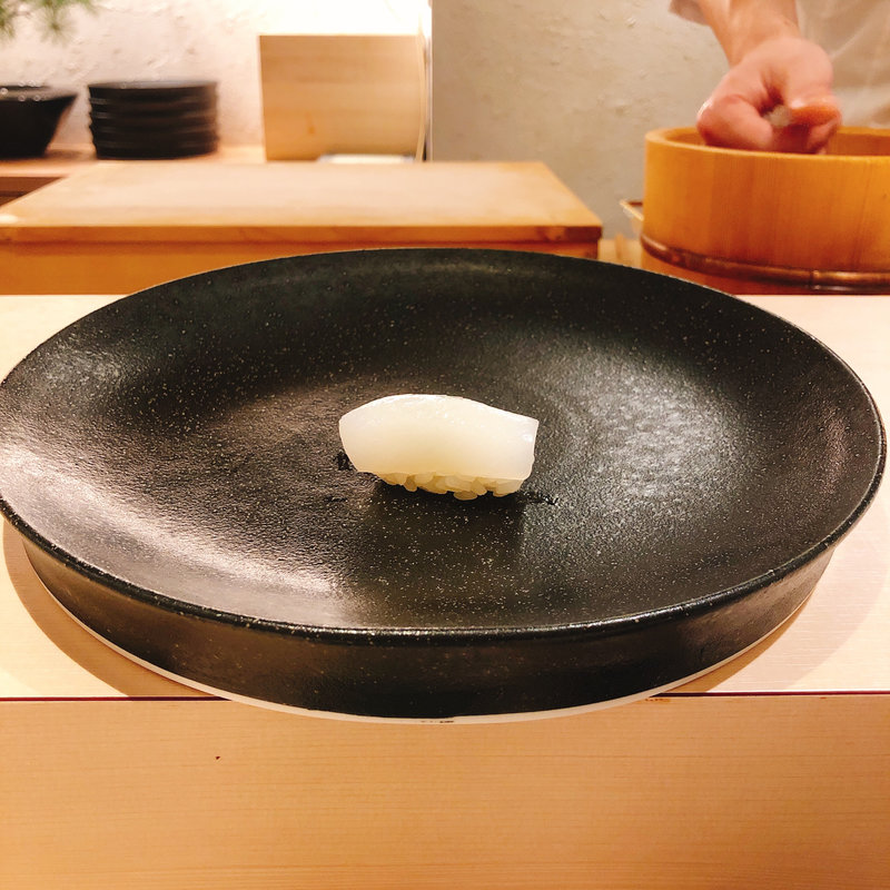 いかの握り(鮨 青海)