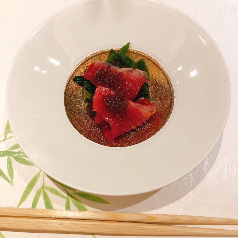 鰹のたたき(鮨 青海)