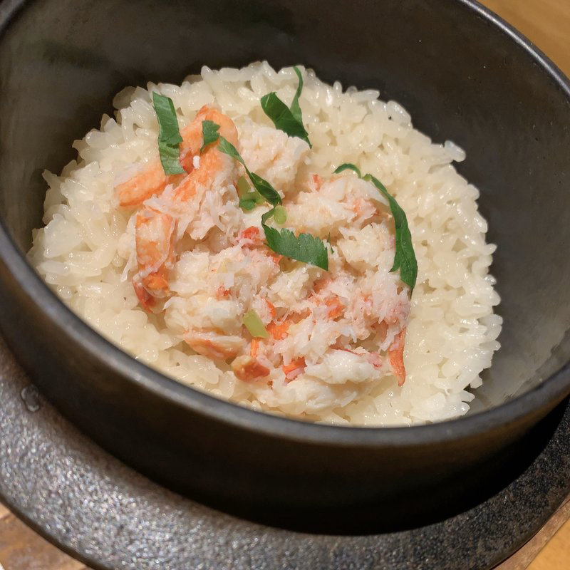 炊き込みご飯・蟹(Bakuの夢 （ばくのゆめ）)