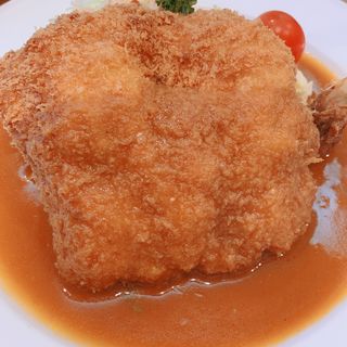 チキンカツ定食(街の小さなレストラン 9.9.9.(サンキュー))