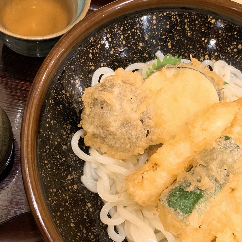野菜ぶっかけうどん(やのや)