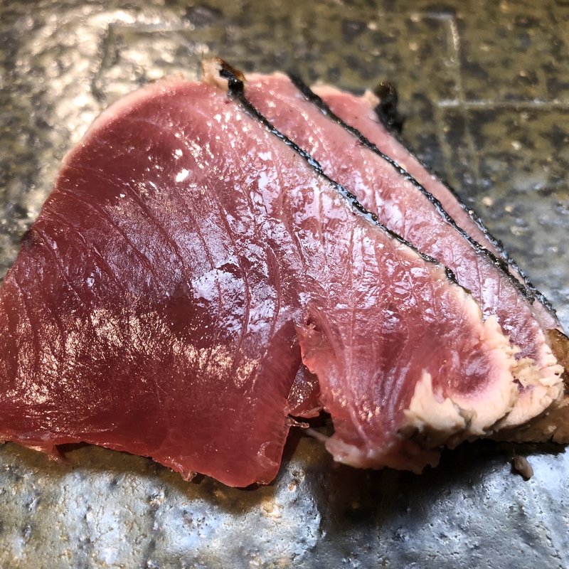 北海道の迷い鰹(鮨 一條)