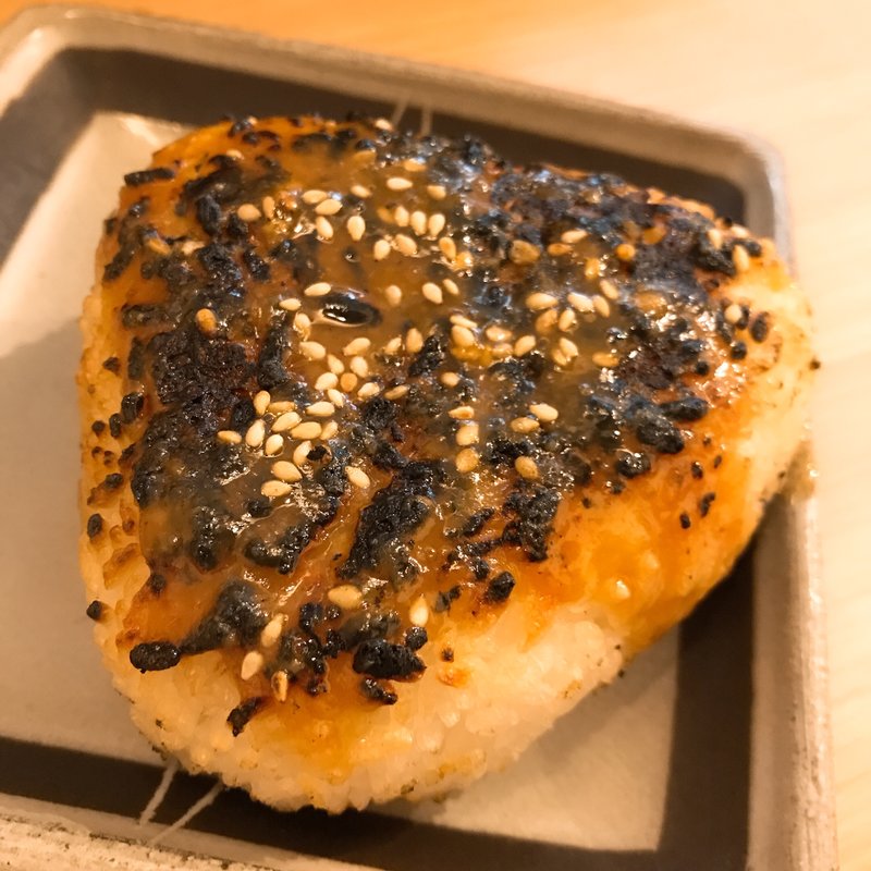 焼きおにぎり　味噌(炭火焼きとり簾)
