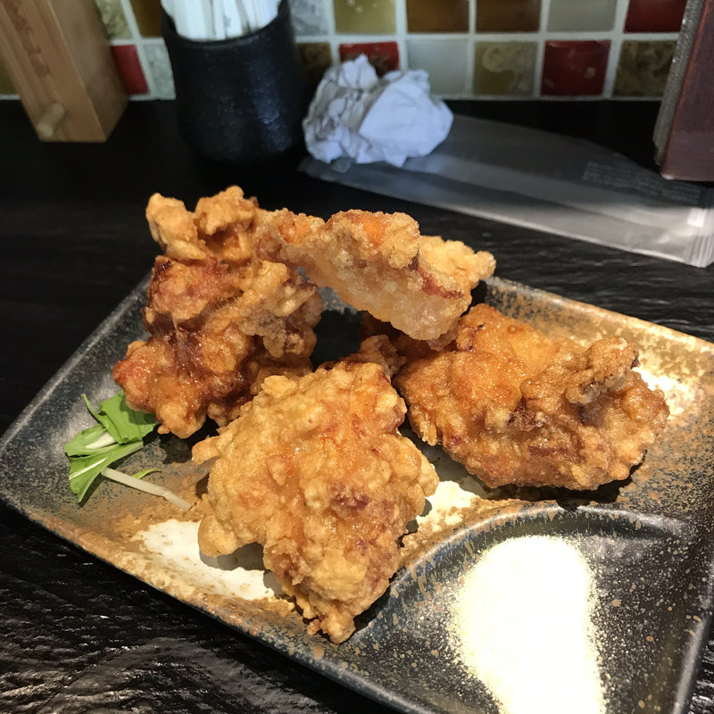 唐揚げ(鶏ｓｏｂａ 座銀  住之江店)