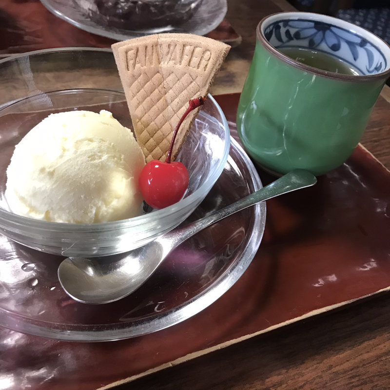 バニラアイス(納言志るこ店)