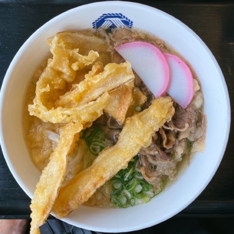 肉ごぼう天うどん(博多うどん酒場 和八わっぱち)