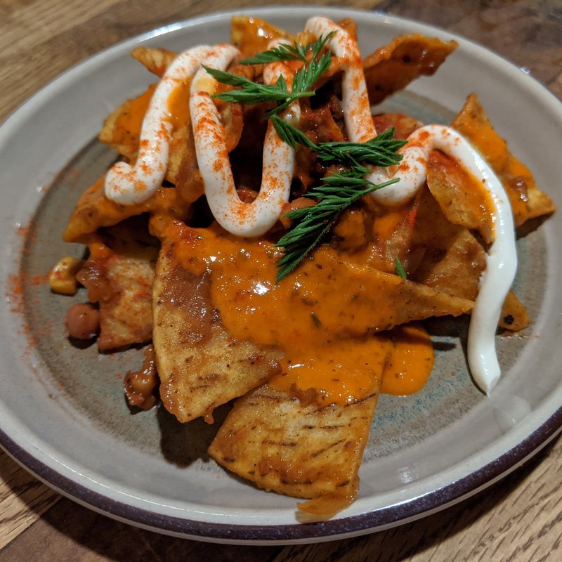 お通し(pit master VAMOS 梅田)