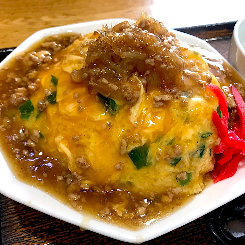 肉あんかけフカヒレ炒飯(大阪王将 仙台西多賀ベガロポリス店 )