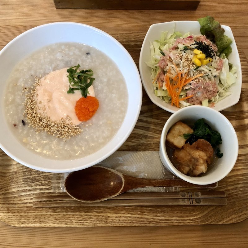 □お粥セット(オカユスタンド （Okayu-stand.）)