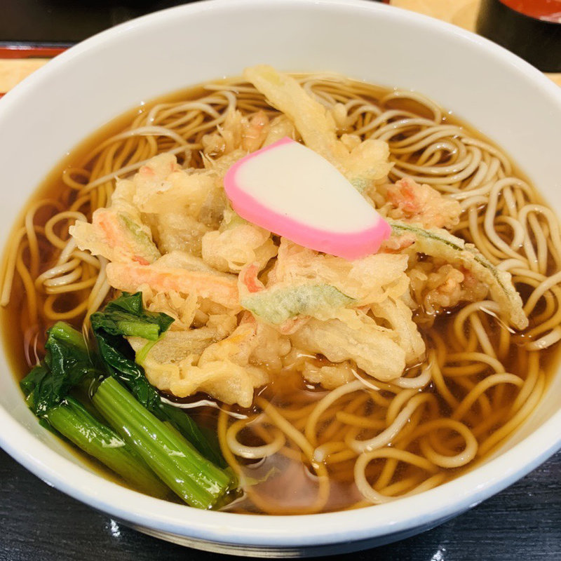 かき揚げそば(小諸そば 御徒町店)