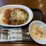 日替り（チキンカツカレー＋チーズ）(curry de CAFE UTSUWA （カレー・デ・カフェ 器）)
